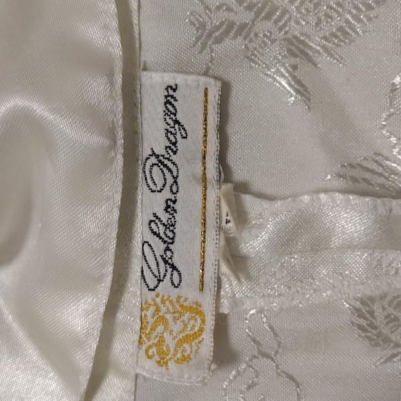 Golden Dragon Brocade Men's Cheongsam Suit - Picture 2 of 5